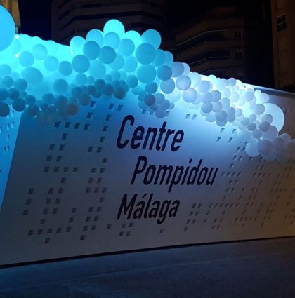 Centre Pompidou Málaga. Noche en Blanco 2017